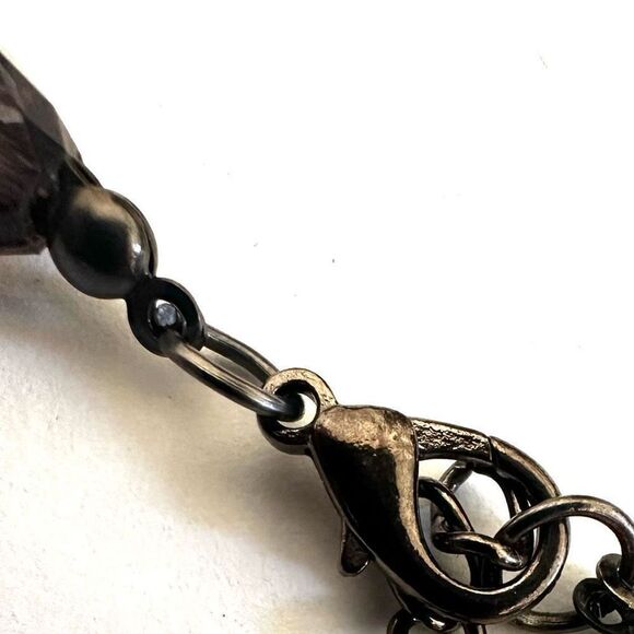 You and I long chunky beaded statement necklace - Picture 6 of 9